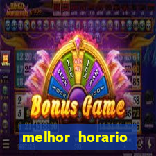 melhor horario fortune rabbit